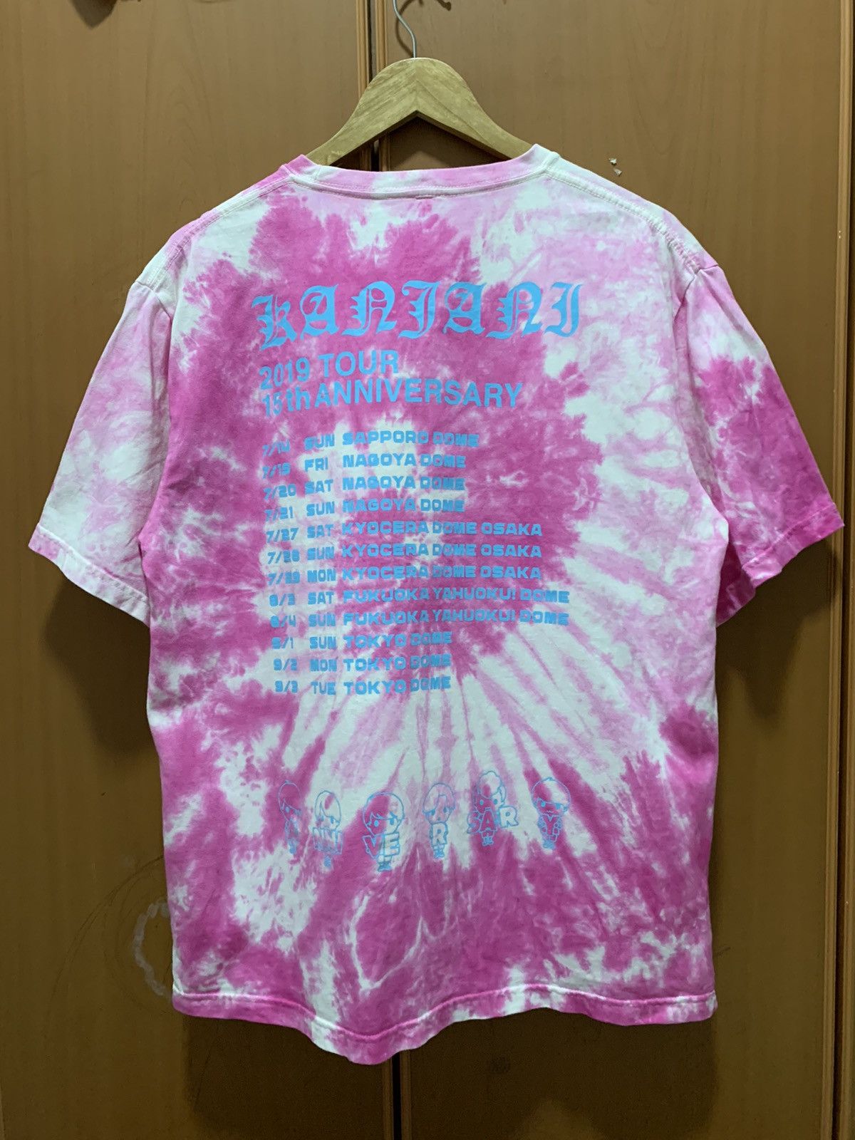 Band Tees Tie Die Kanjani Eight 15th Anniversary 2019 Tour Band Tees Size US XL / EU 56 / 4 - 6 Thumbnail