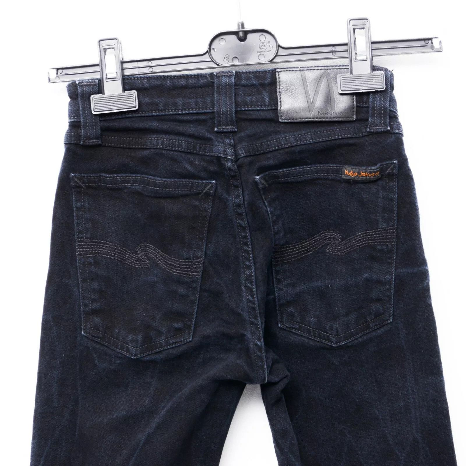Nudie Jeans Jeans Womens W24 L32 Skinny Low Rise Trousers Slim Stretch Size 24" / US 00 / IT 34 - 3 Thumbnail
