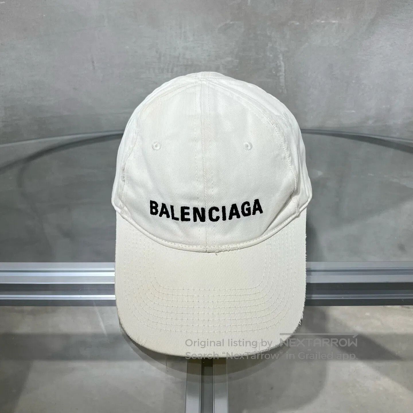 Balenciaga Balenciaga sizeL Turtleneck cap White Size ONE SIZE - 1 Thumbnail