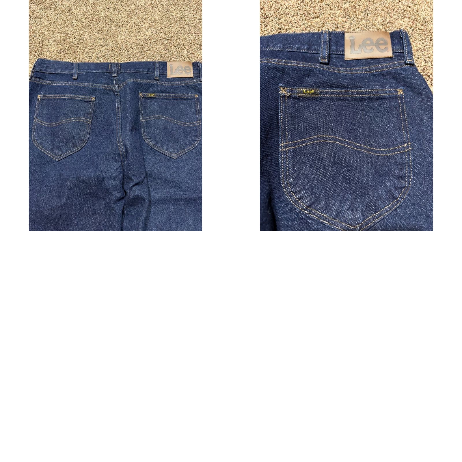 Lee Lee Men Jeans Size 40 Blue Denim NEW Straight Fit 40X30 Jeans Size US 40 / EU 56 - 9 Thumbnail
