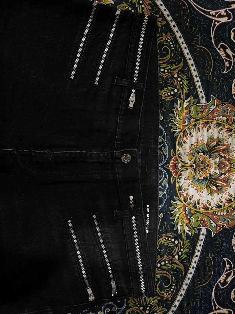 Saint Laurent Paris Saint Laurent 16FW Five-Zipper Jeans- Size US 36 / EU 52 - 2 Thumbnail