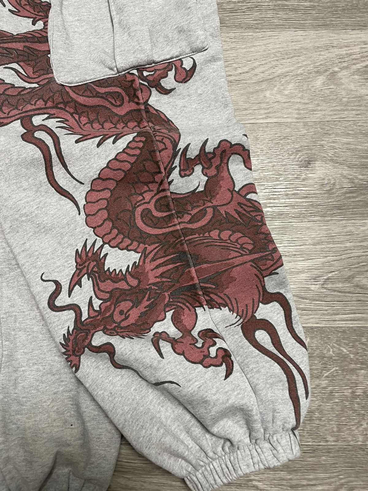 Ed Hardy Ed Hardy x Urban Outfitters Dragon Print Cargo Sweatpants Size US 36 / EU 52 - 5 Thumbnail