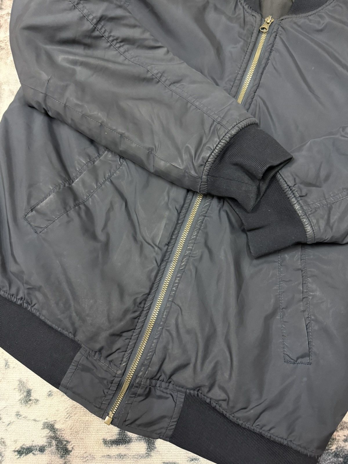 Japanese Brand × Restoration × Vintage RESTORATION BOMBER JACKET Size US S / EU 44-46 / 1 - 13 Thumbnail