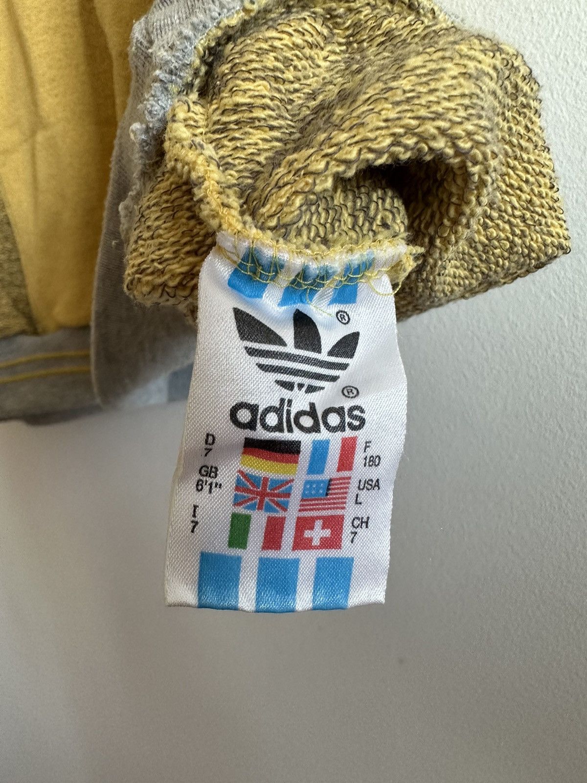 Adidas × Vintage Adidas Take Off heavy t-shirt / shirt sleeve sweatshirt Size US L / EU 52-54 / 3 - 7 Thumbnail