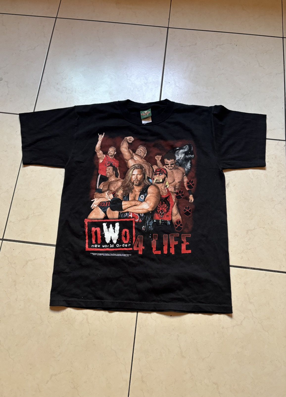 Vintage × WCW/nWo Vintage NWO Wolfpac Size US L / EU 52-54 / 3 - 1 Thumbnail