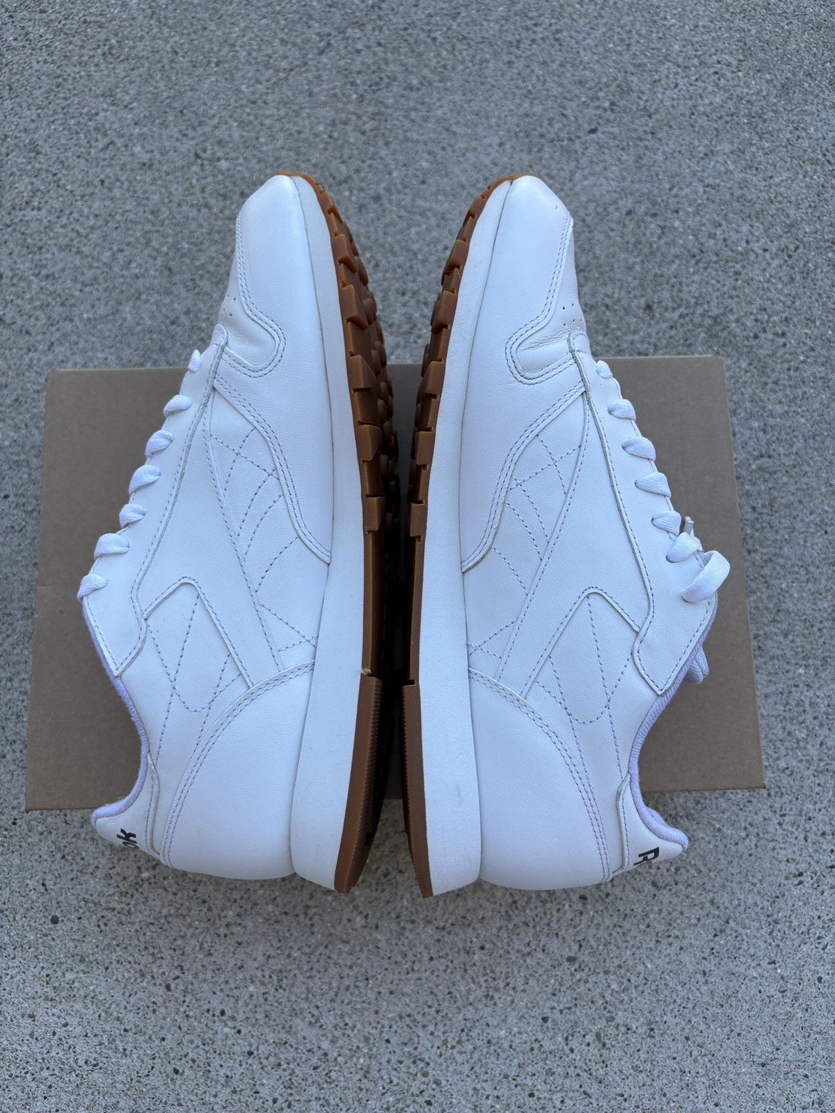 Reebok Reebok Classic White Leather Shoes Men’s Size 9.5 Size US 9.5 / EU 42-43 - 5 Thumbnail