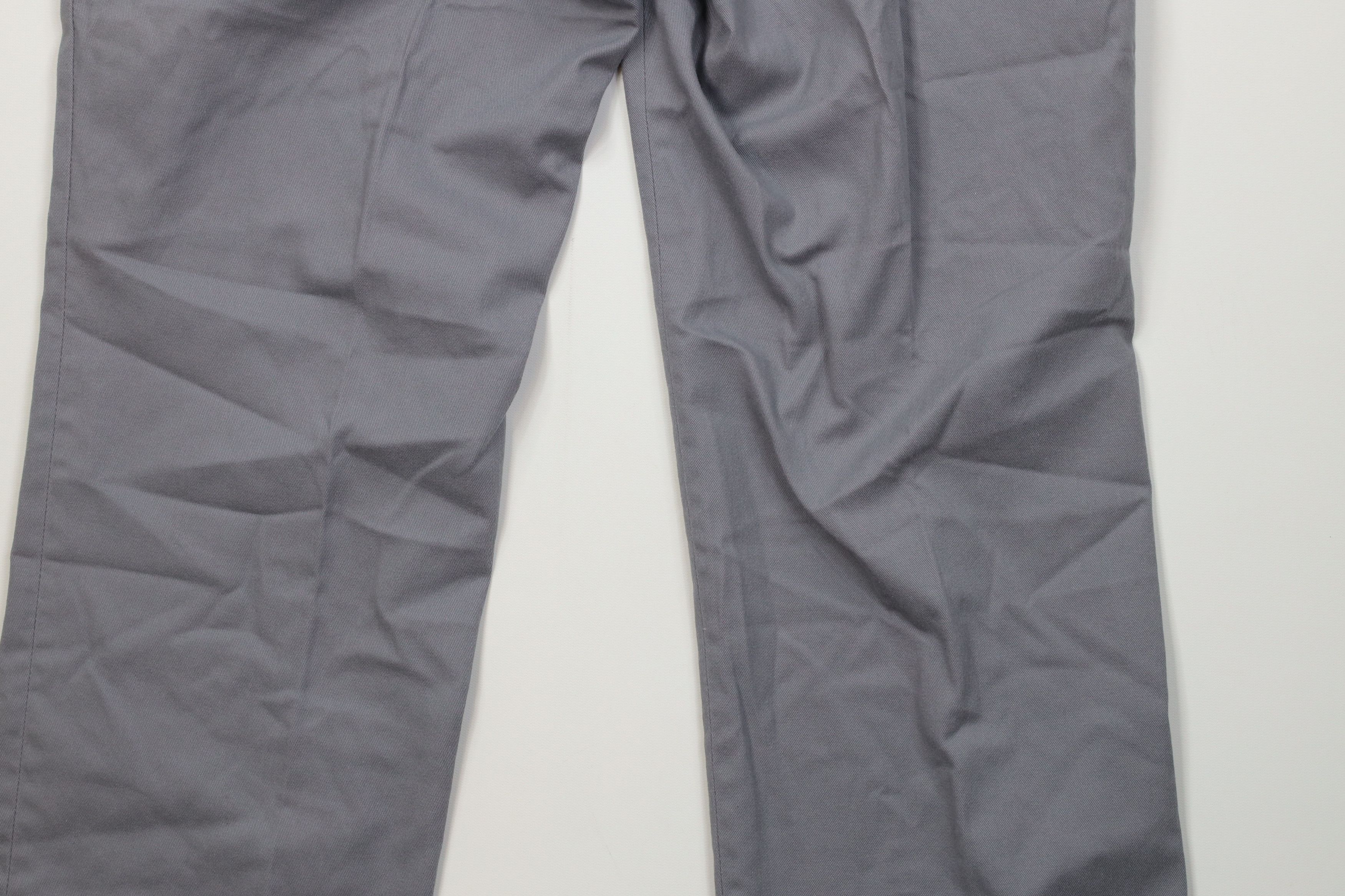 Vintage Vintage 70s Streetwear Wide Leg Chino Pants Trousers Gray Size US 34 / EU 50 - 12 Thumbnail