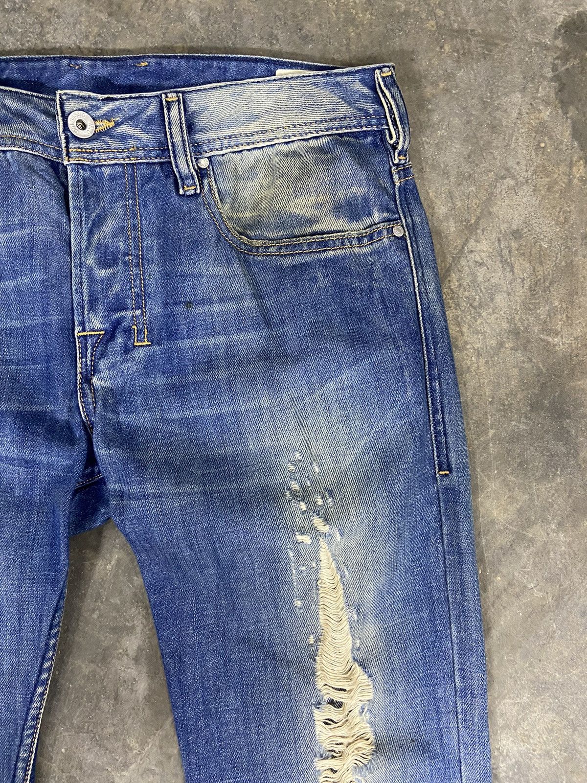 Diesel 🔥 Distressed Jeans Diesel Flared jeans wide baggy Size US 32 / EU 48 - 6 Thumbnail