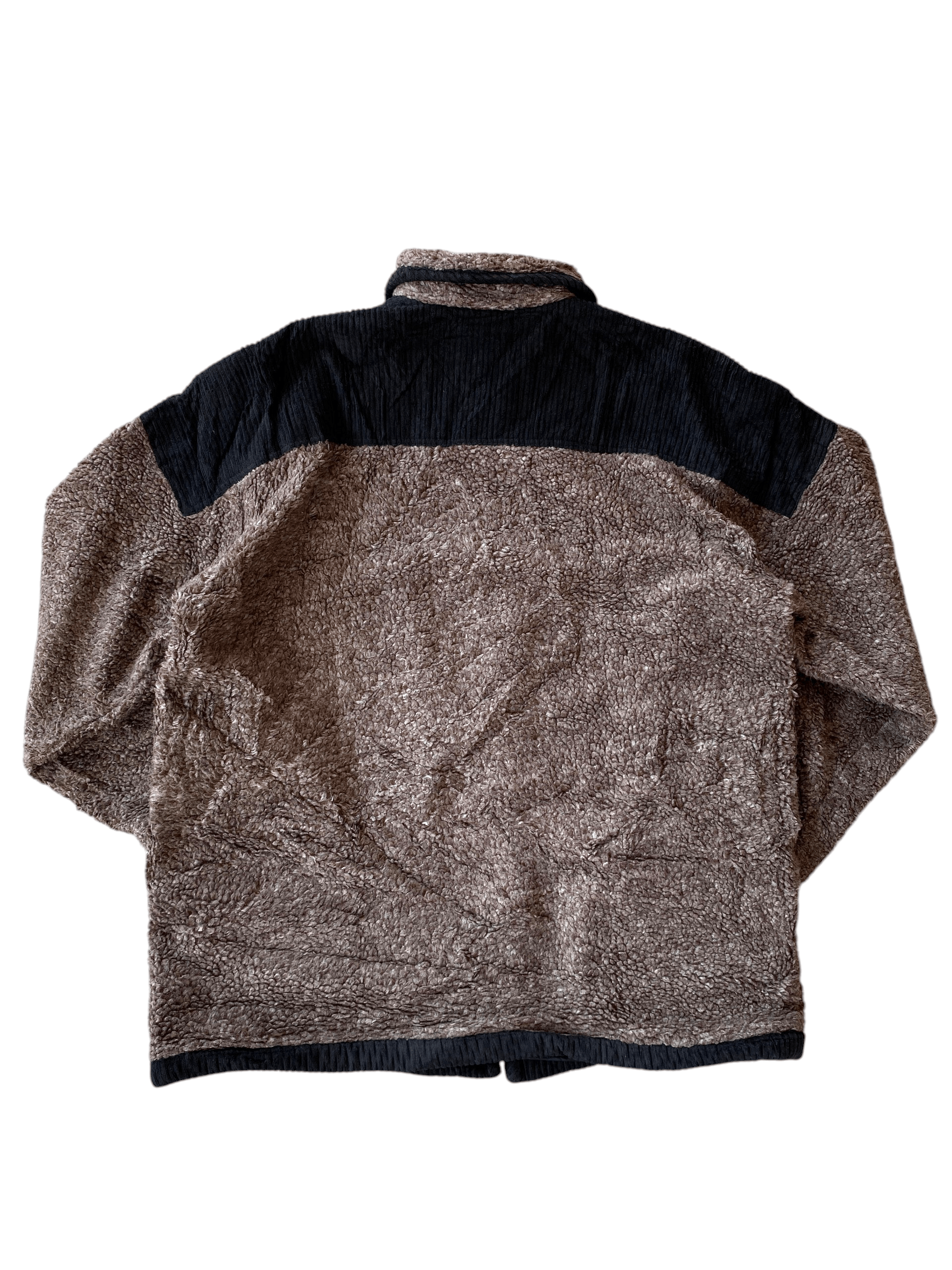 Quiksilver Rare 90's Quiksilver Teddy Fleece Corduroy Jacket Size US L / EU 52-54 / 3 - 9 Thumbnail