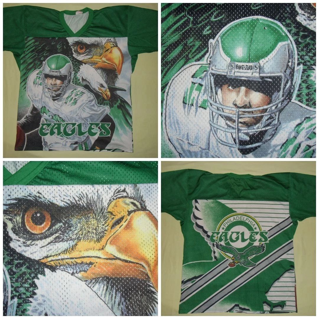 Other VTG 1995 Philadelphia Eagles 32 Watters Jersey. Maska CCM. L Size US L / EU 52-54 / 3 - 1 Thumbnail