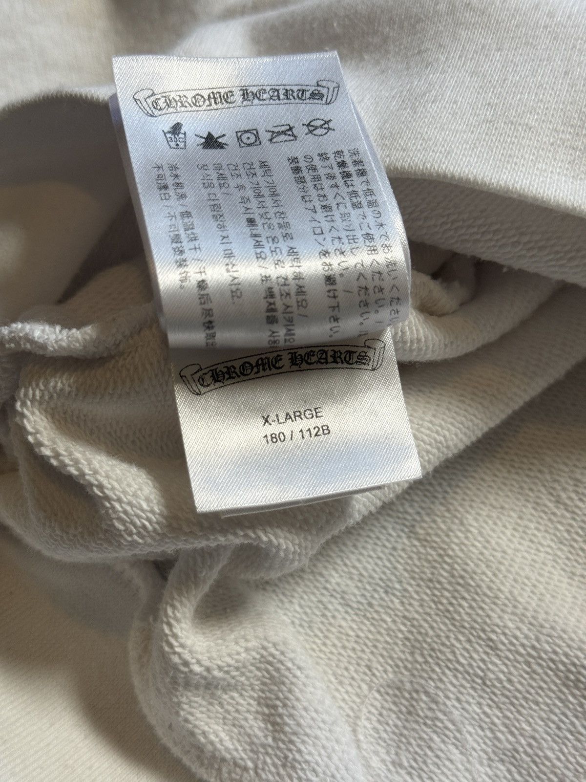 Chrome Hearts Chrome Hearts White Monogram Pullover Hoodie Size US XL / EU 56 / 4 - 12 Thumbnail