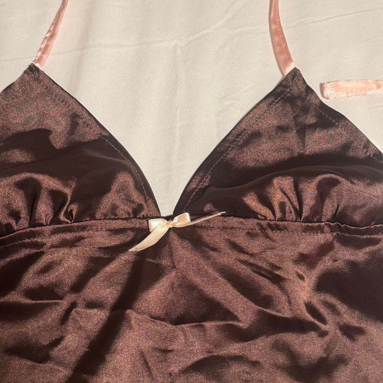 Other Enduring kairos brown and pink silk backless halter Size XS / US 0-2 / IT 36-38 - 6 Thumbnail