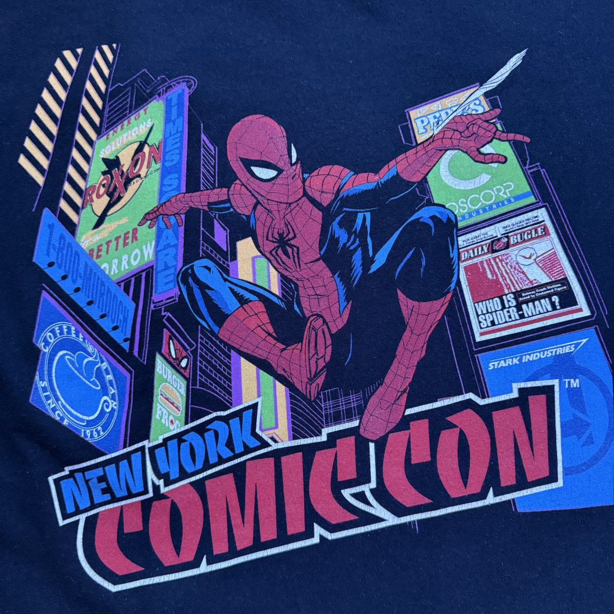 Marvel Comics Vintage Y2K New York Comic Con T-Shirt Size US XXL / EU 58 / 5 - 4 Thumbnail