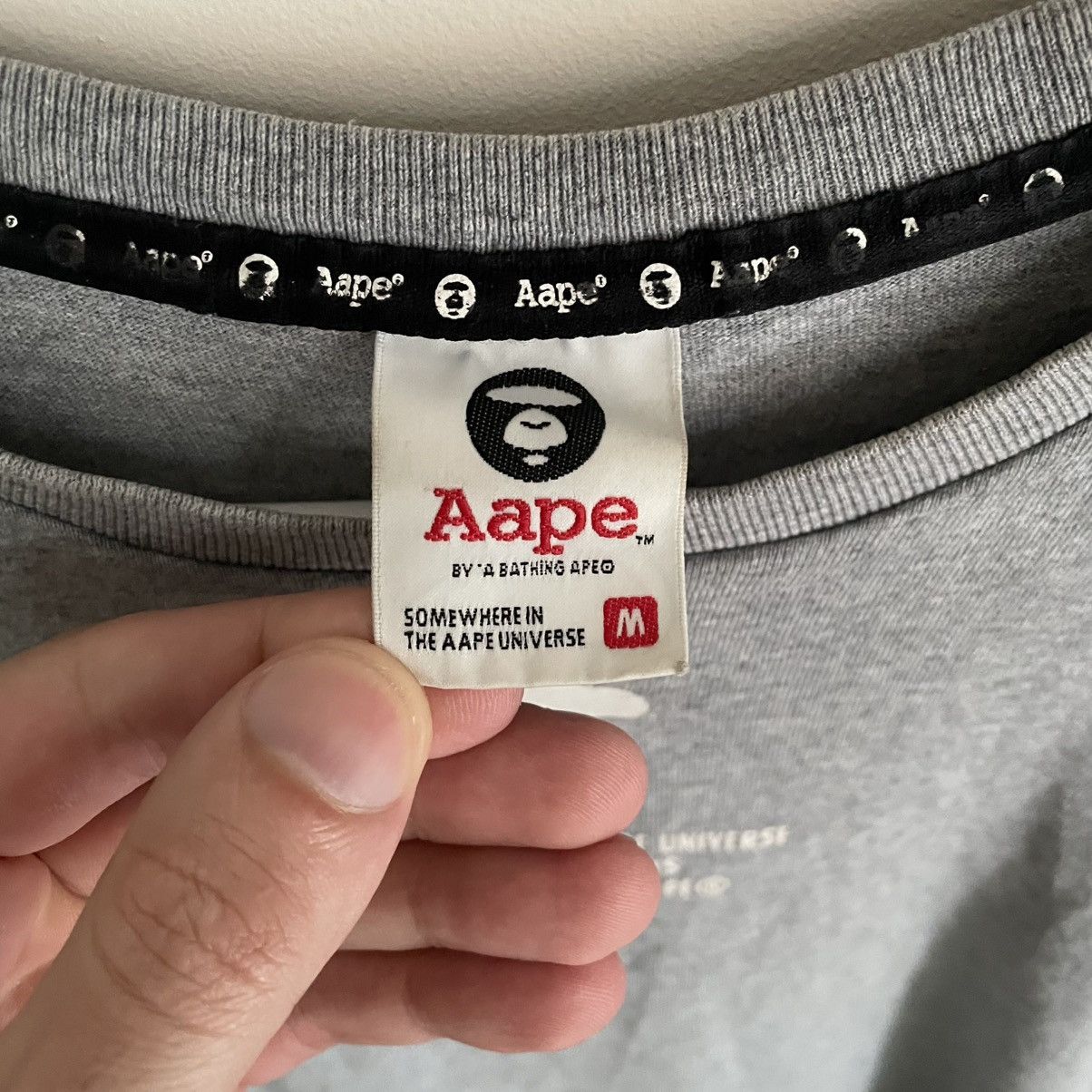 Aape × Bape Aape by Bape tee Size US M / EU 48-50 / 2 - 5 Thumbnail