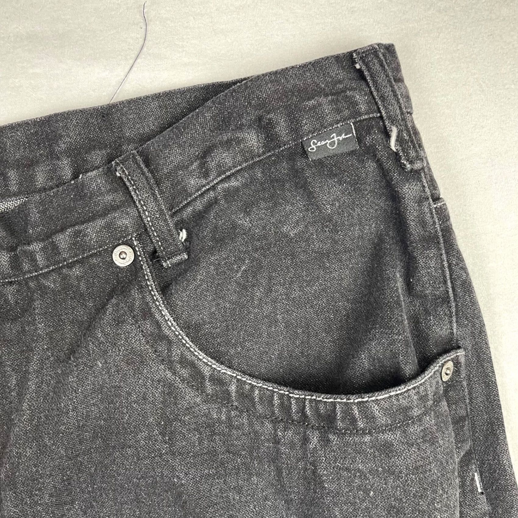 Sean John Sean John Jeans Mens 38 Fits 36x34 Baggy Denim Wide-Leg Vintage Hip Hop Jeans Men Size US 38 / EU 54 - 3 Thumbnail
