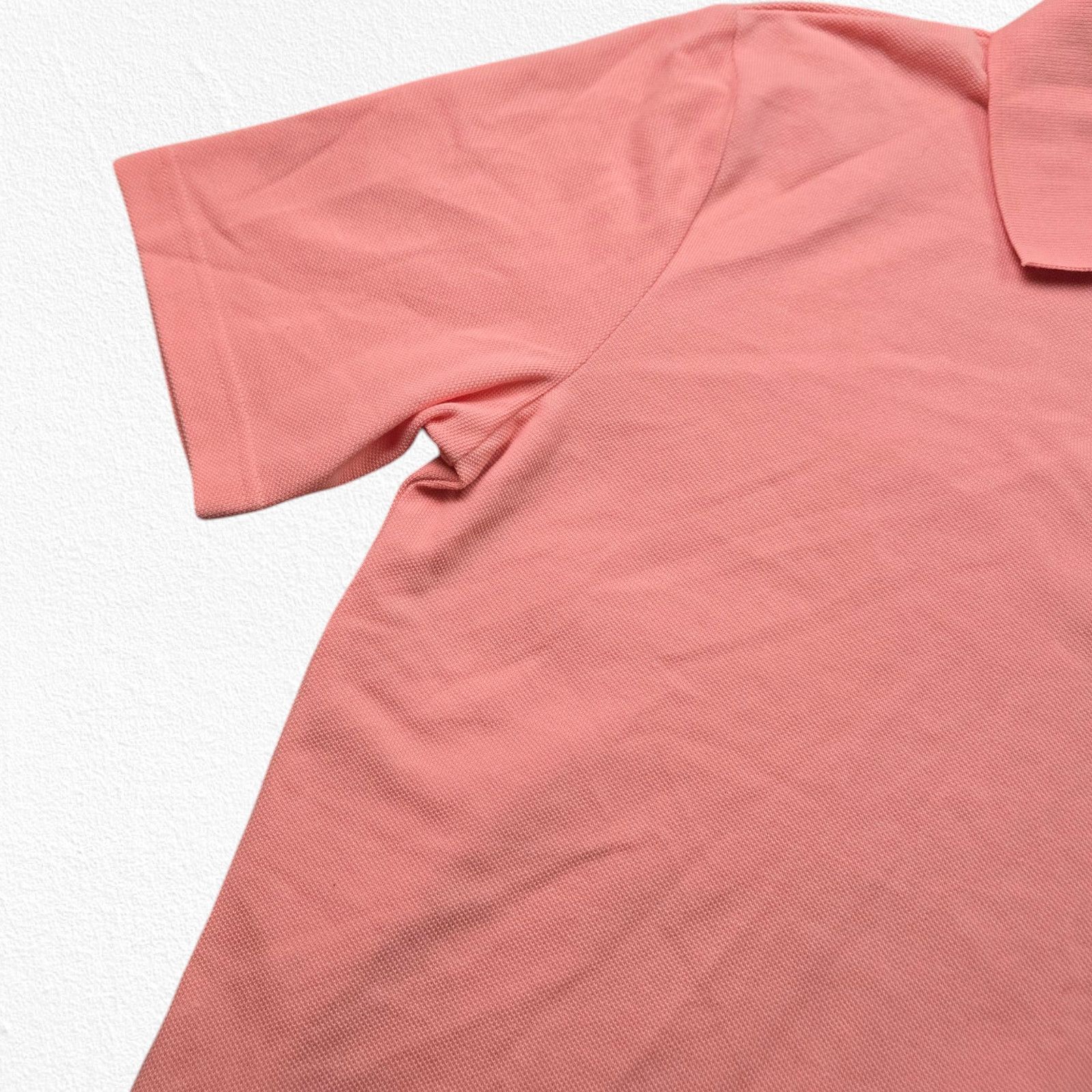 Vintage Y2K Salmon Pink Short Sleeve Polo Shirt Size 14W Size XL / US 12-14 / IT 48-50 - 6 Thumbnail