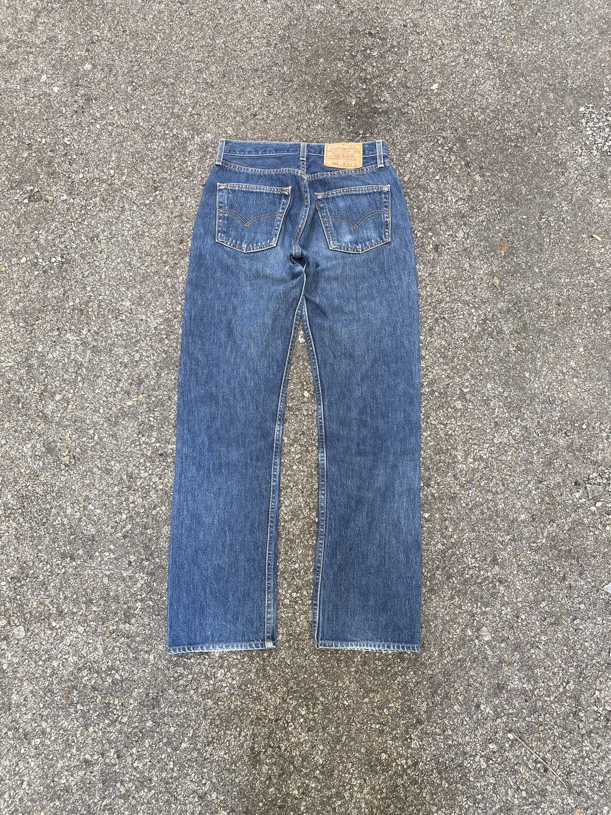 Levi's × Vintage Vintage Levi's 501 Jeans Button #501 Made in USA 90s Denim Size US 28 / EU 44 - 12 Thumbnail