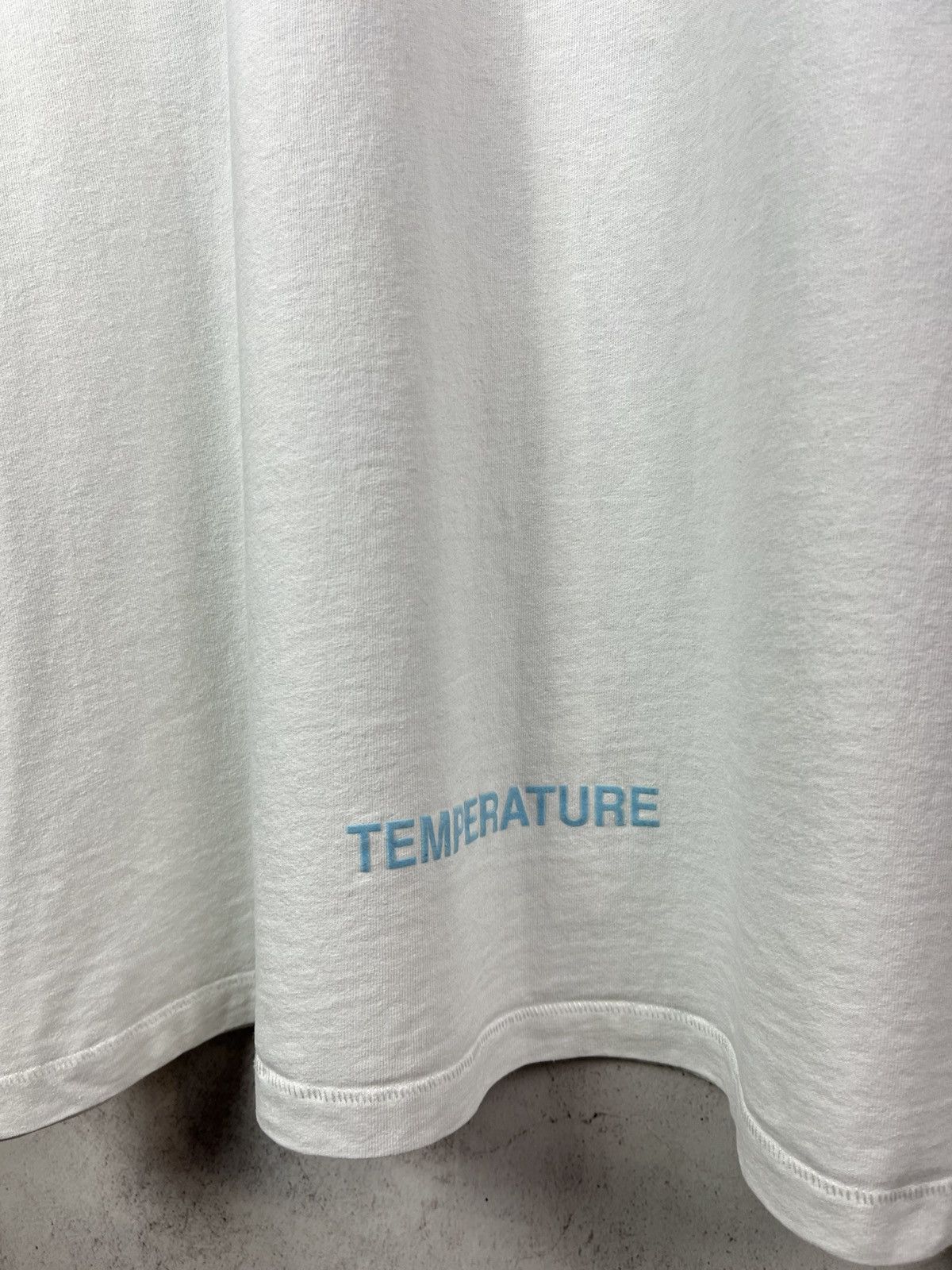Off-White Off-White Temperature 2018 Oversized T-Shirt Rare Hype Y2K Size US XL / EU 56 / 4 - 12 Thumbnail