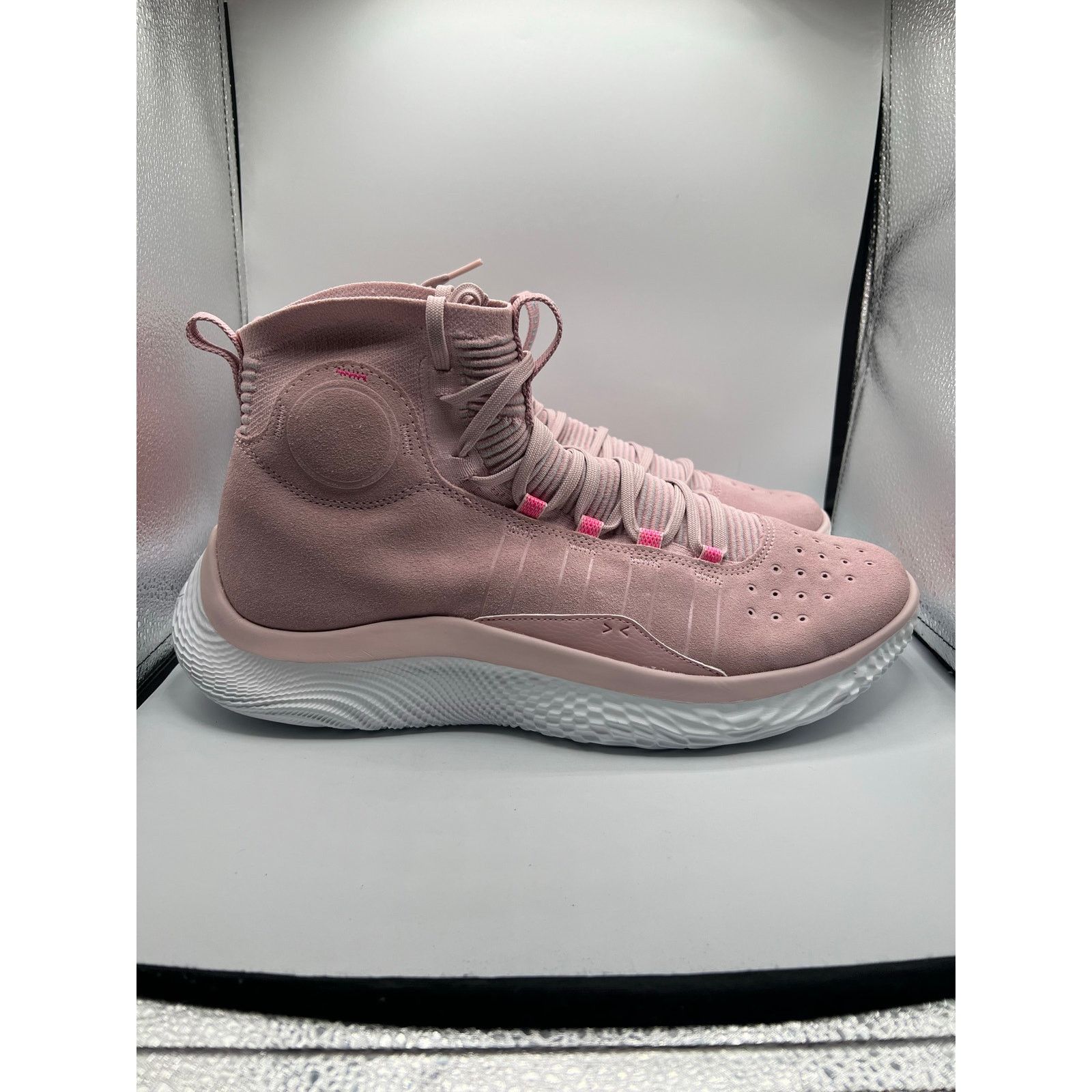 Under Armour Under Armour Curry 4 FloTro Basketball Shoes size 14 men Size US 14 / EU 47 - 3 Thumbnail
