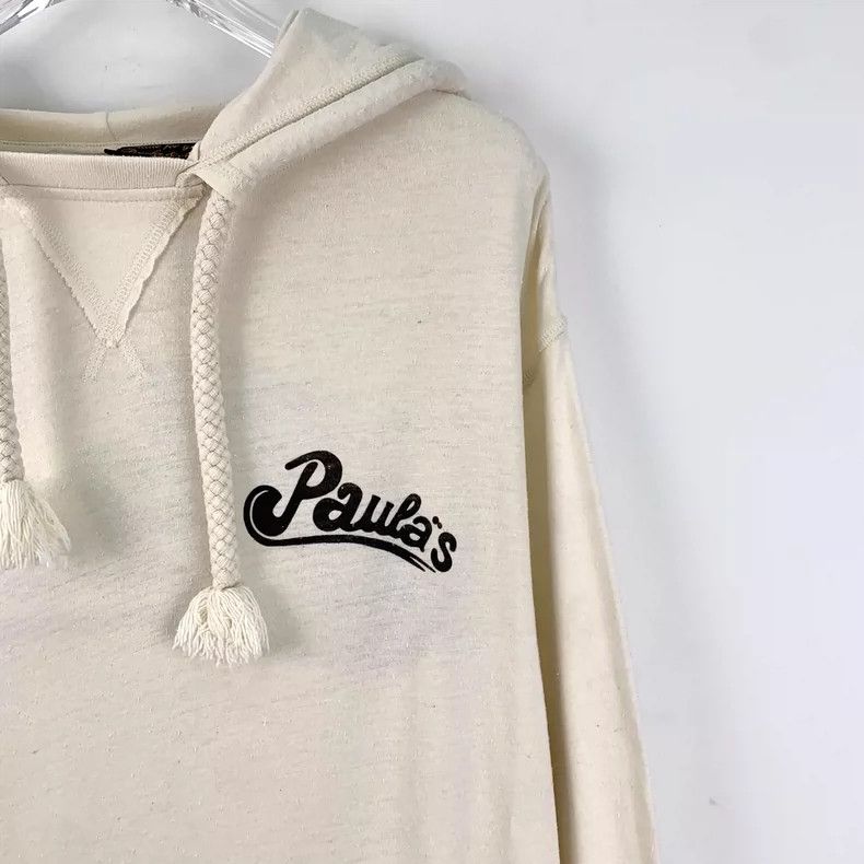 Loewe Loewe White letter printed cotton hooded drawstring long s Size S / US 4 / IT 40 - 3 Thumbnail