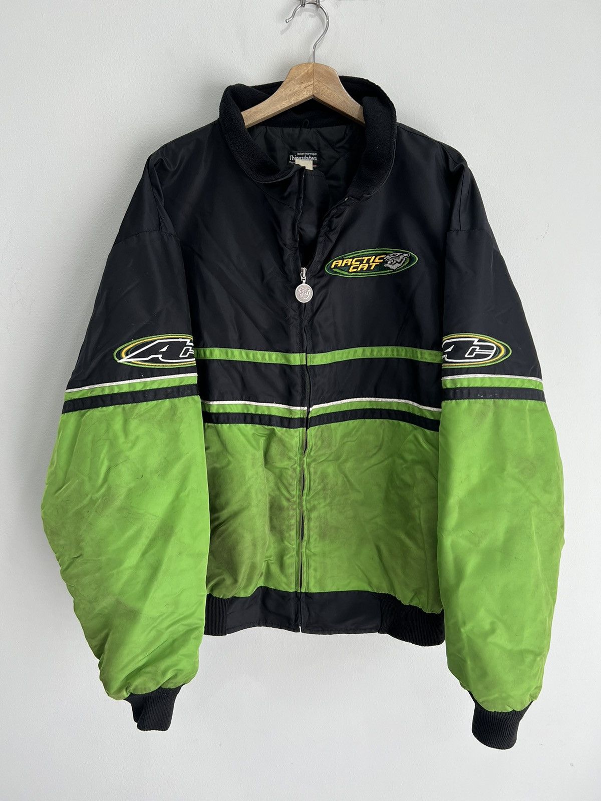 Vintage Vintage Arctic Cat Jacket racing sweater shirt Size US L / EU 52-54 / 3 - 1 Thumbnail