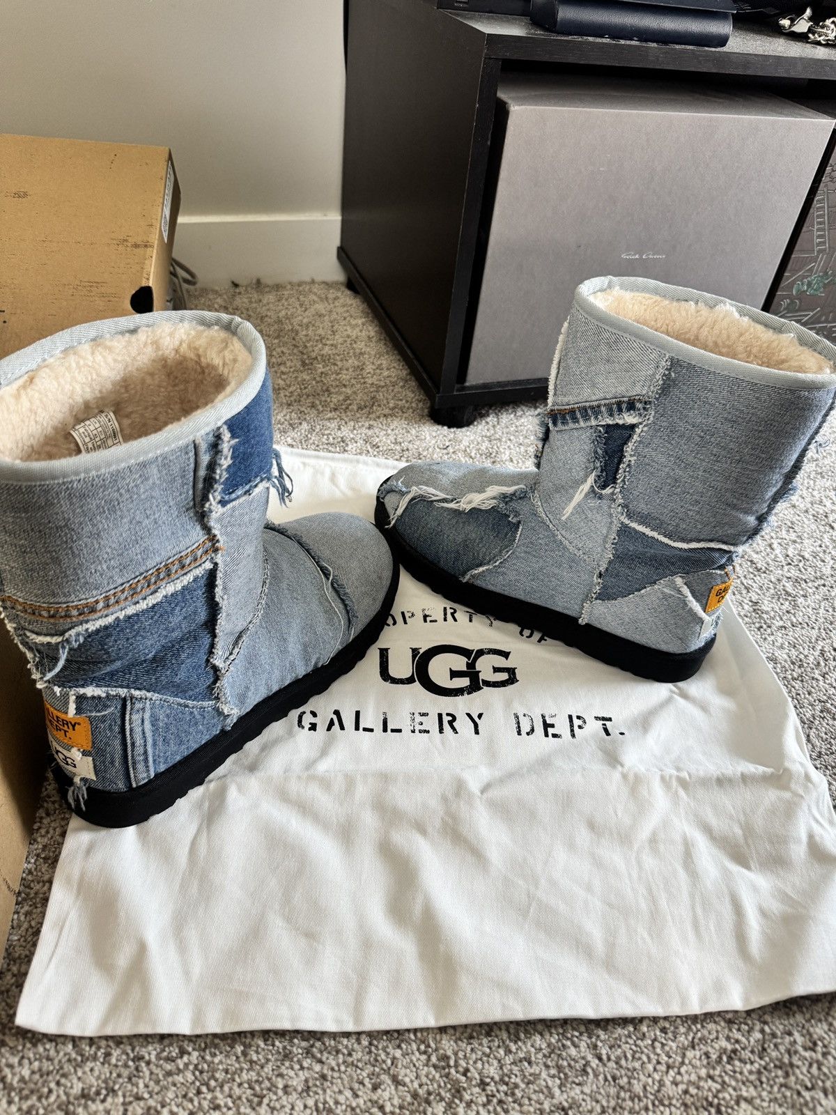 Gallery Dept. × Ugg Gallery Dept. x Ugg denim boot Size US 10 / EU 43 - 1 Thumbnail