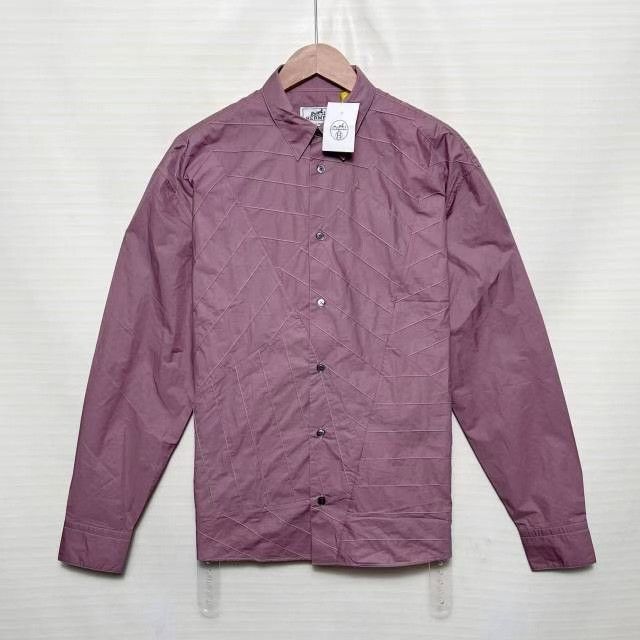 Hermes Hermes Spliced Quilted Lapel Long-Sleeve Shirt Size M / US 6-8 / IT 42-44 - 1 Thumbnail