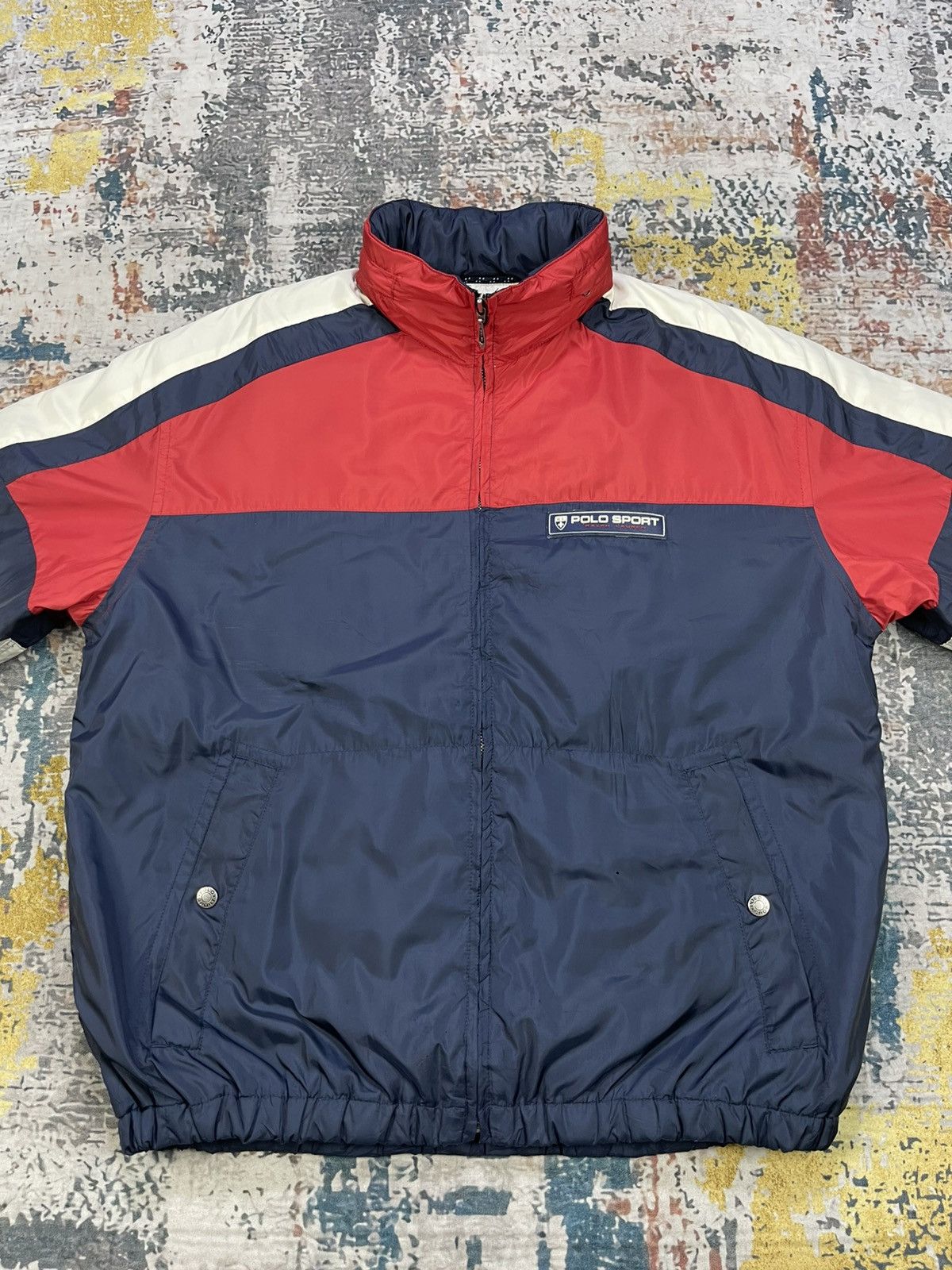 Polo Ralph Lauren Vtg Polo Sport Ralph Lauren Colourway Jacket Size US M / EU 48-50 / 2 - 6 Thumbnail