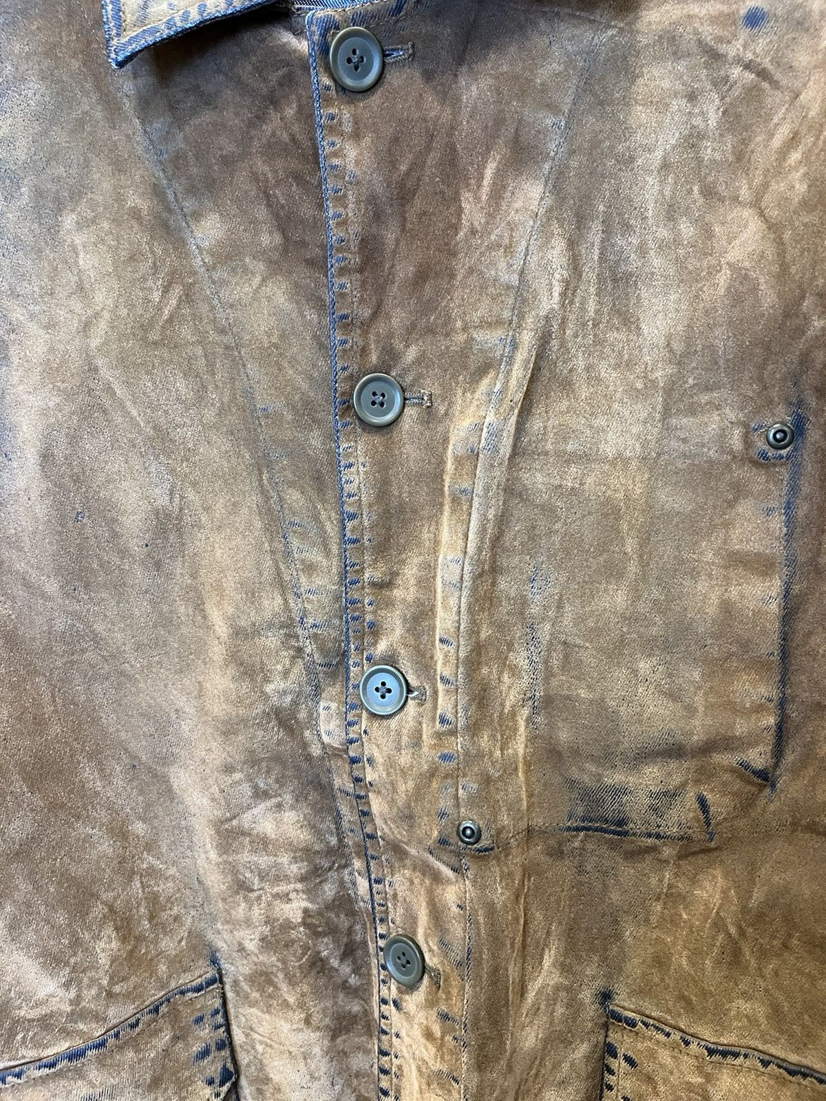 Japanese Brand × Kansai Yamamoto × Vintage Vintage Kansai Jeans Jacket Size US M / EU 48-50 / 2 - 6 Thumbnail