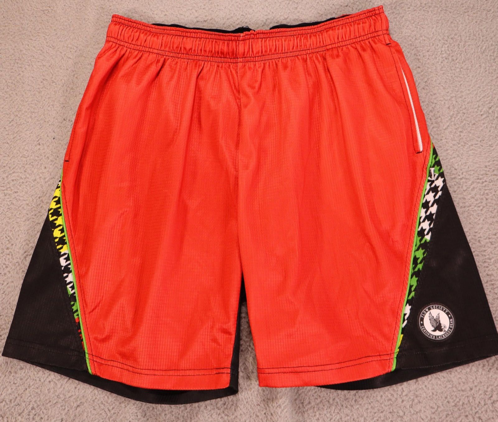 Other Flow Society Shorts Men Medium Bred Lacrosse 8 inseam 32w Size US 32 / EU 48 - 2 Thumbnail