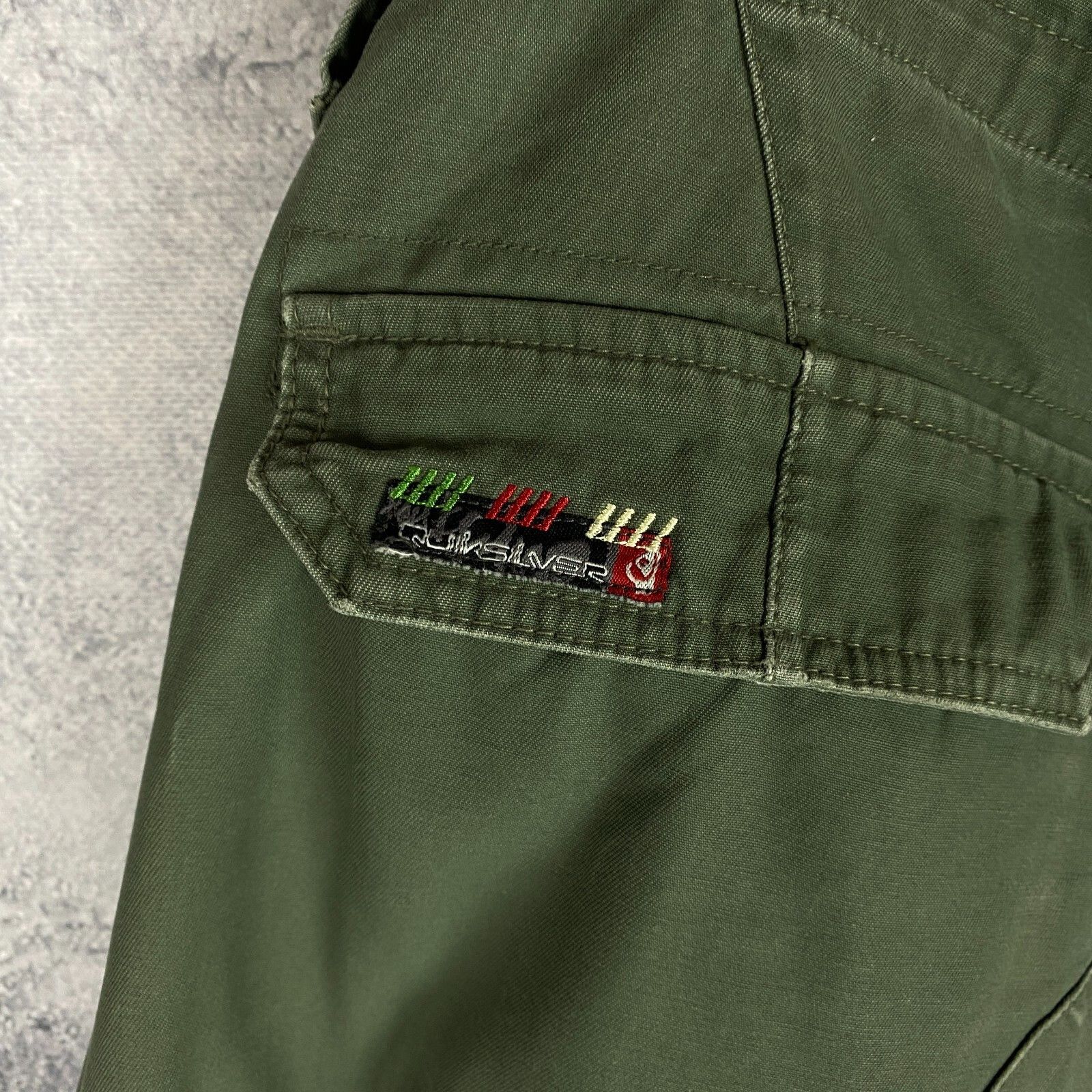 Quiksilver Quiksilver Cargo Shorts Men's Size 32 Green ` Size US 32 / EU 48 - 11 Thumbnail