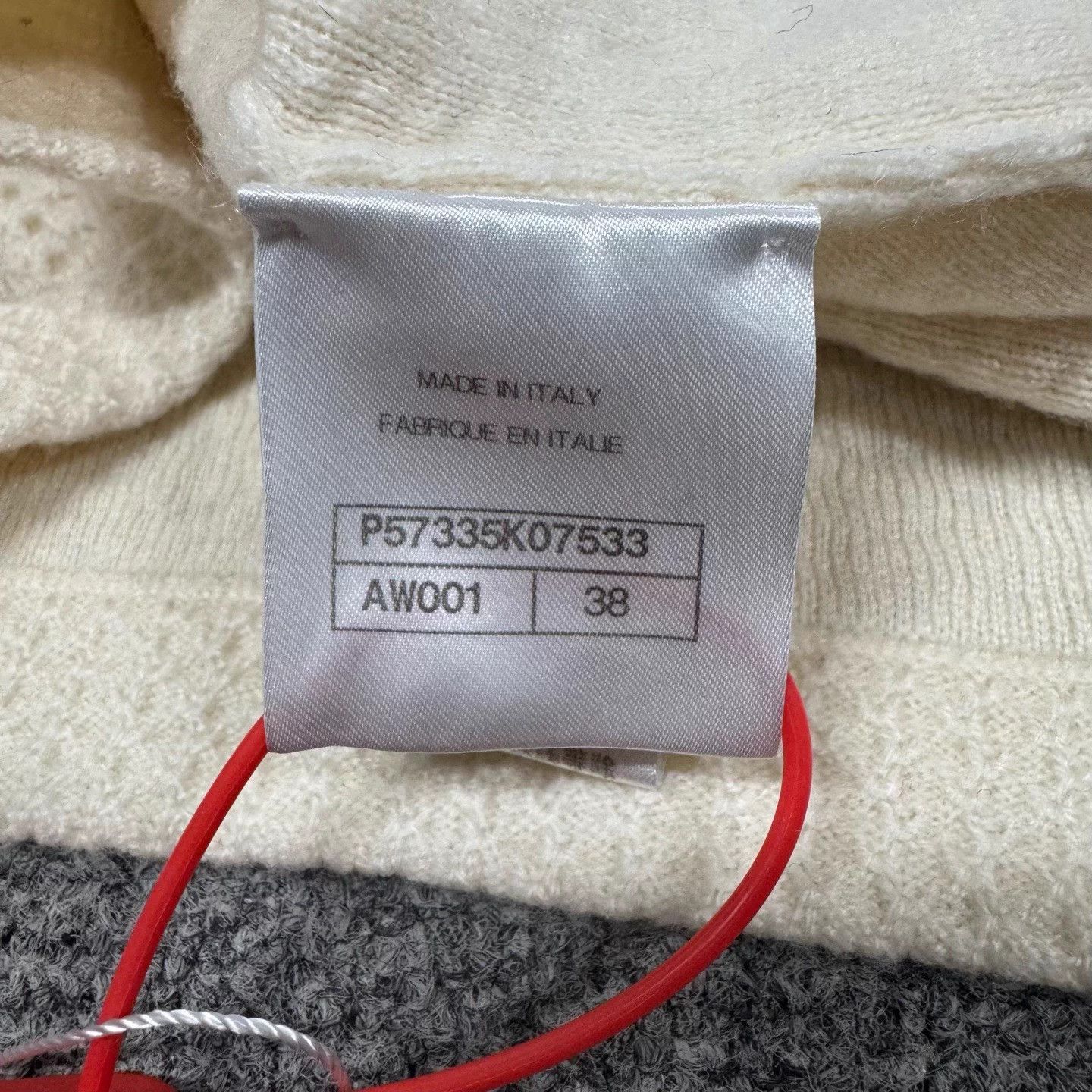 Chanel Chanel Cashmere Knit Sweater Sleeve Button 38 Mint Size S / US 4 / IT 40 - 6 Thumbnail