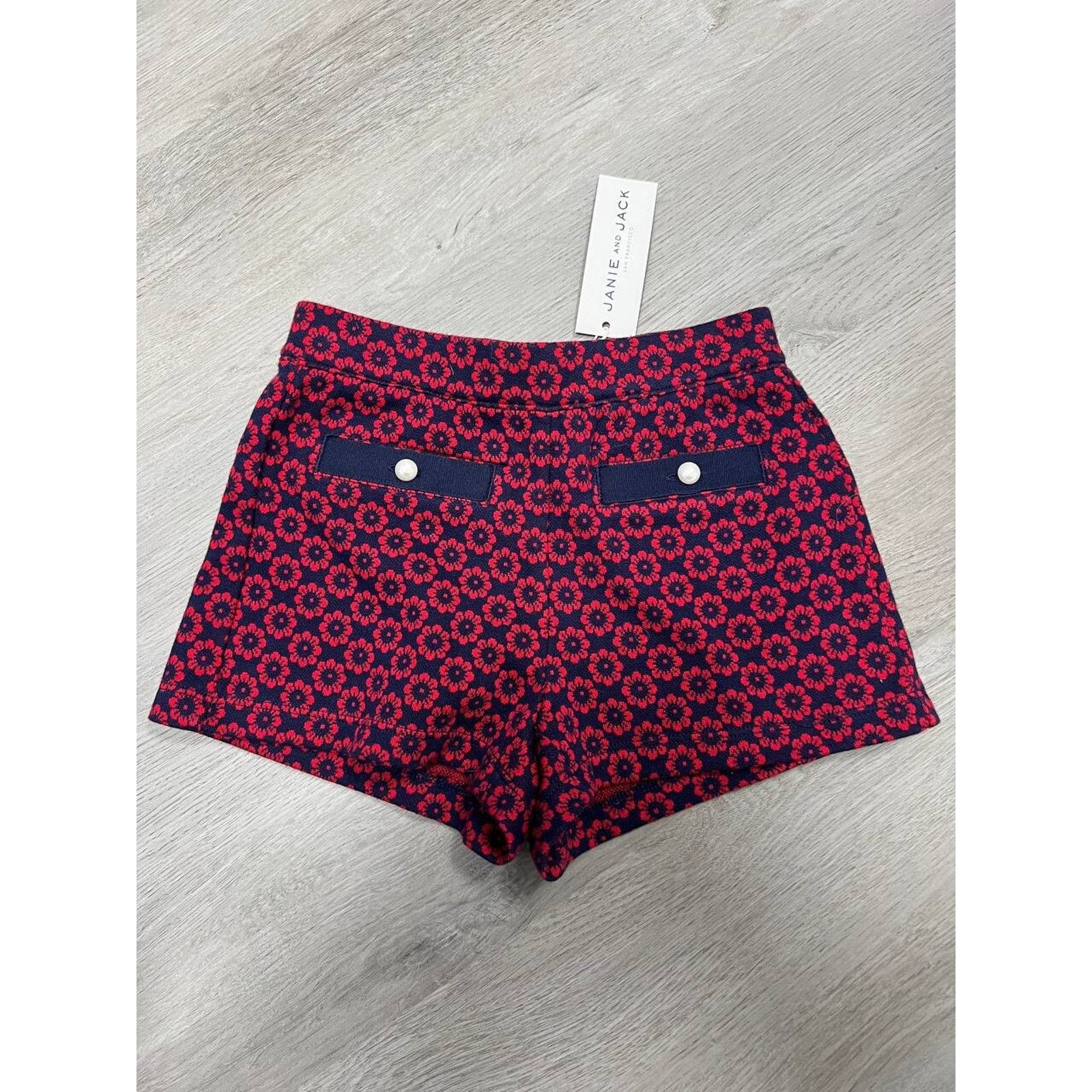Jac + Jack JANIE AND JACK SHORT Very Cherry Red Size 5 A000425 Size 23" - 3 Thumbnail