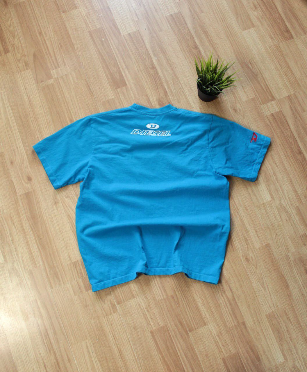 Diesel 🔥 90s DIESEL Big Logo Vintage T Shirt Denim Division Y2K Size US M / EU 48-50 / 2 - 5 Thumbnail