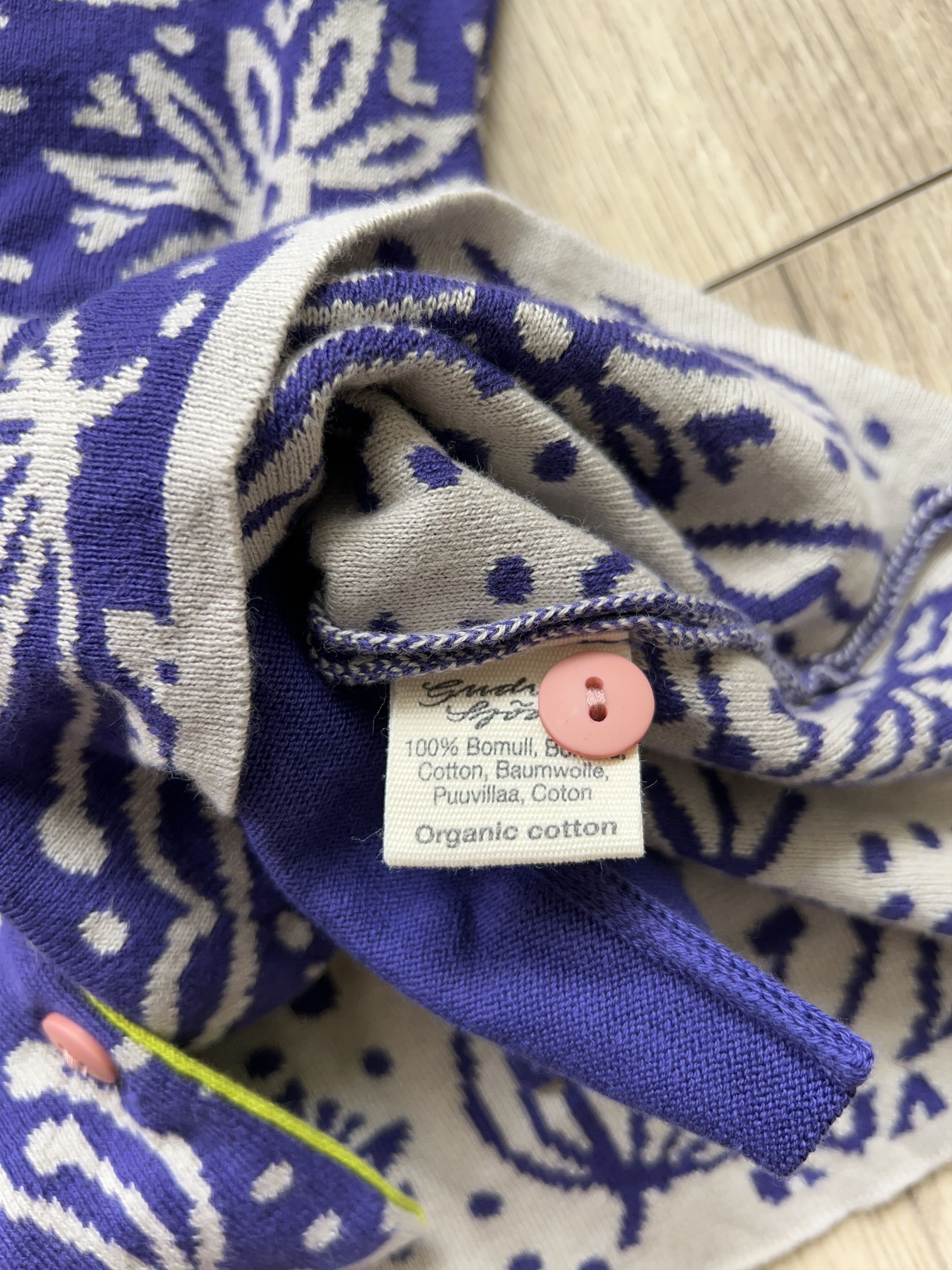 Designer × Traditional Weatherwear Gudrun Sjoden Aqua Organic Cotton Cardigan Button Sweater Size S / US 4 / IT 40 - 10 Thumbnail