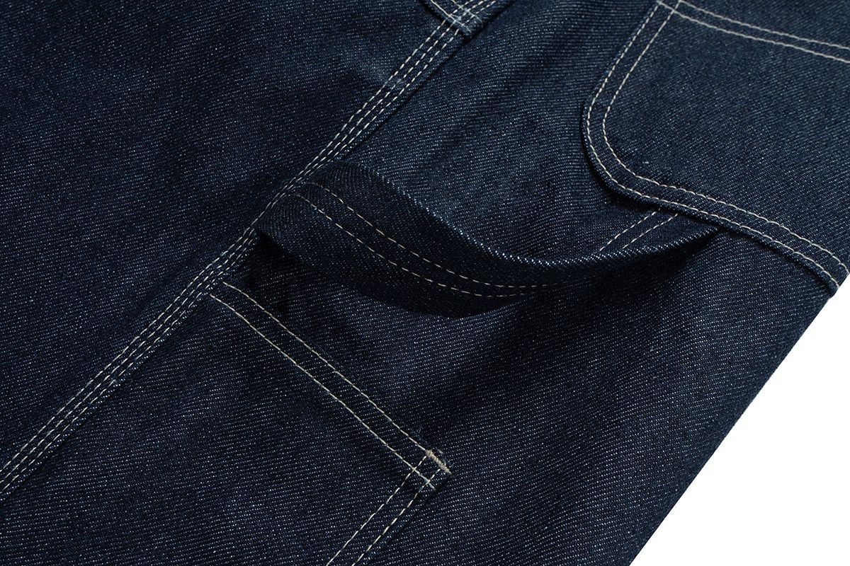 Japanese Brand × Jean High Street Cleanfit Multi-pockets Dark Blue Baggy Jeans Size US 32 / EU 48 - 6 Thumbnail
