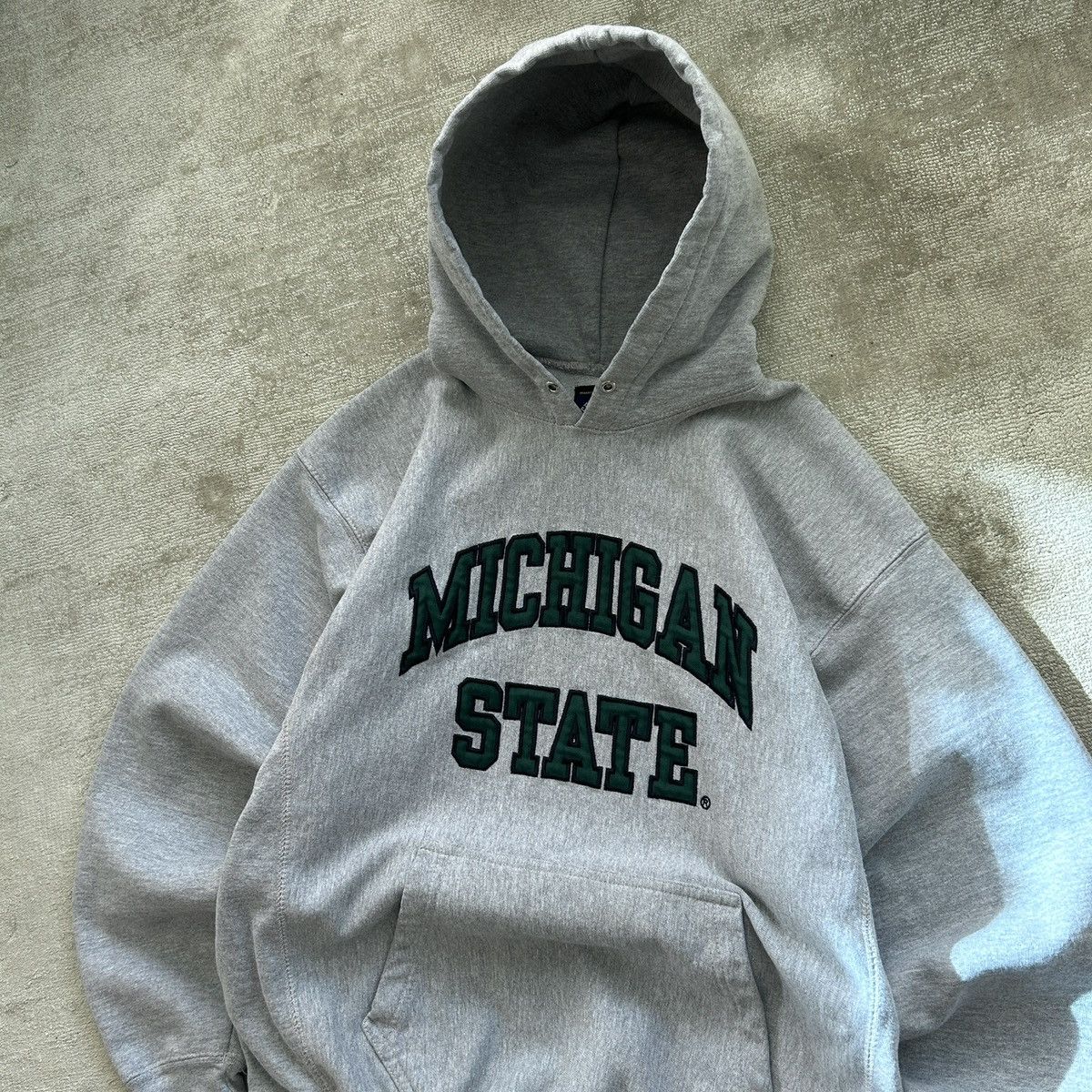Steve And Barrys Vintage Michigan State Hoodie Size US M / EU 48-50 / 2 - 3 Thumbnail