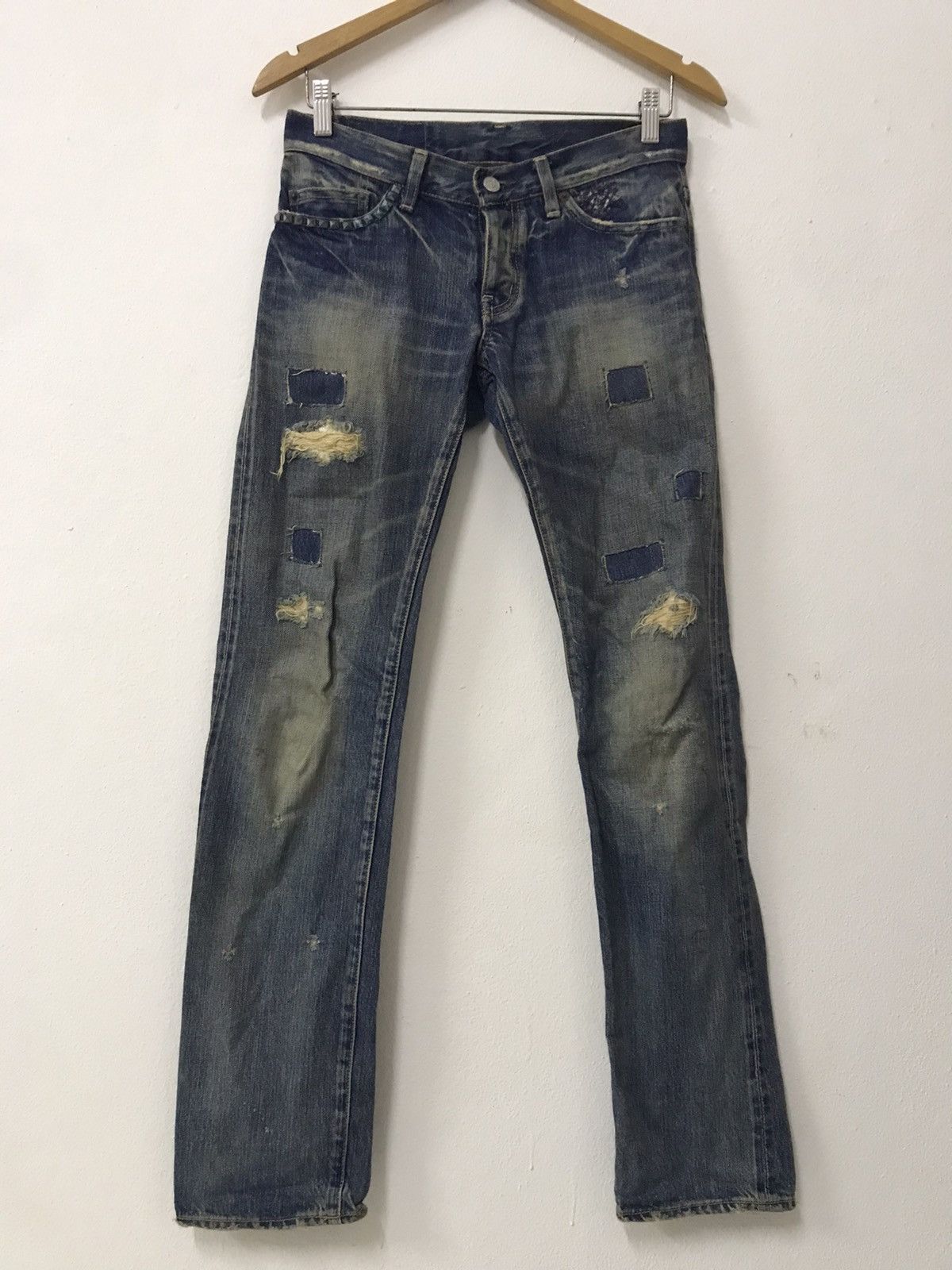 Hysteric Glamour Vintage hysteric glamour distressed style selvedge punk Size 30" / US 8 / IT 44 - 2 Thumbnail