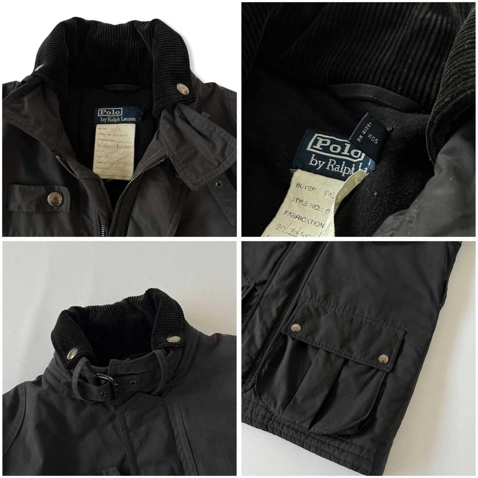 Ralph Lauren Polo Ralph Lauren Dark Grey Multipocker Field Jacket Size US M / EU 48-50 / 2 - 3 Thumbnail
