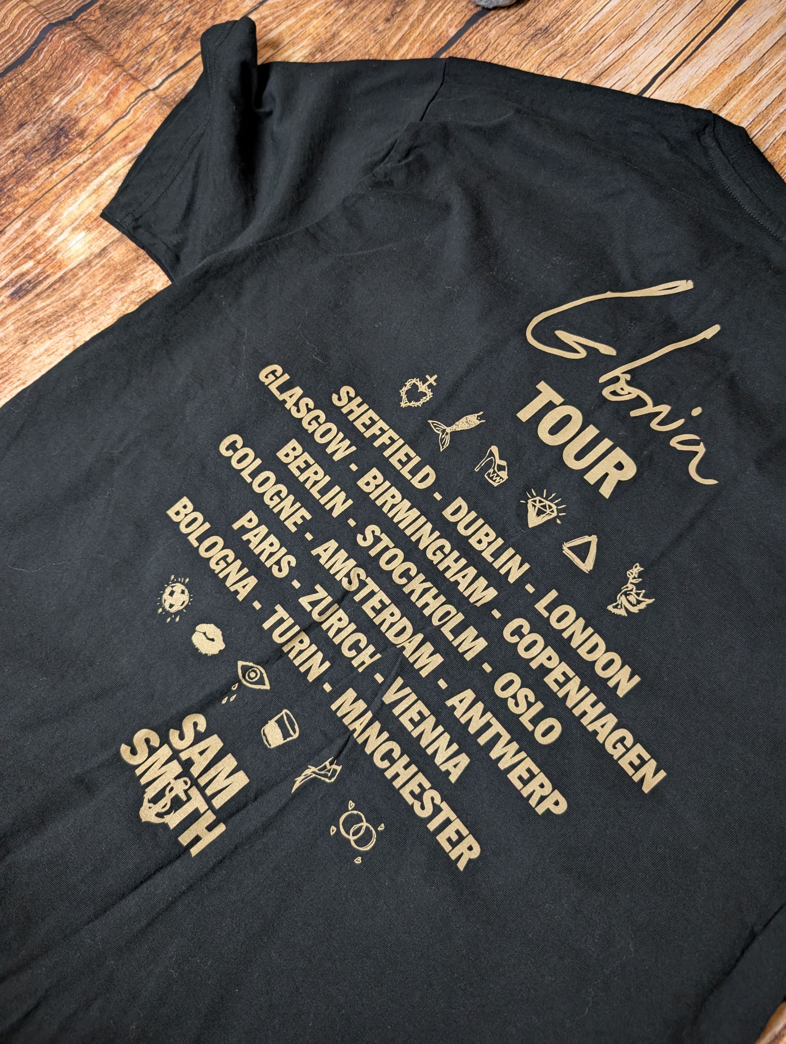 Band Tees × Vintage Sam Smith gloria tour merchandise tee t shirt Size US L / EU 52-54 / 3 - 5 Thumbnail