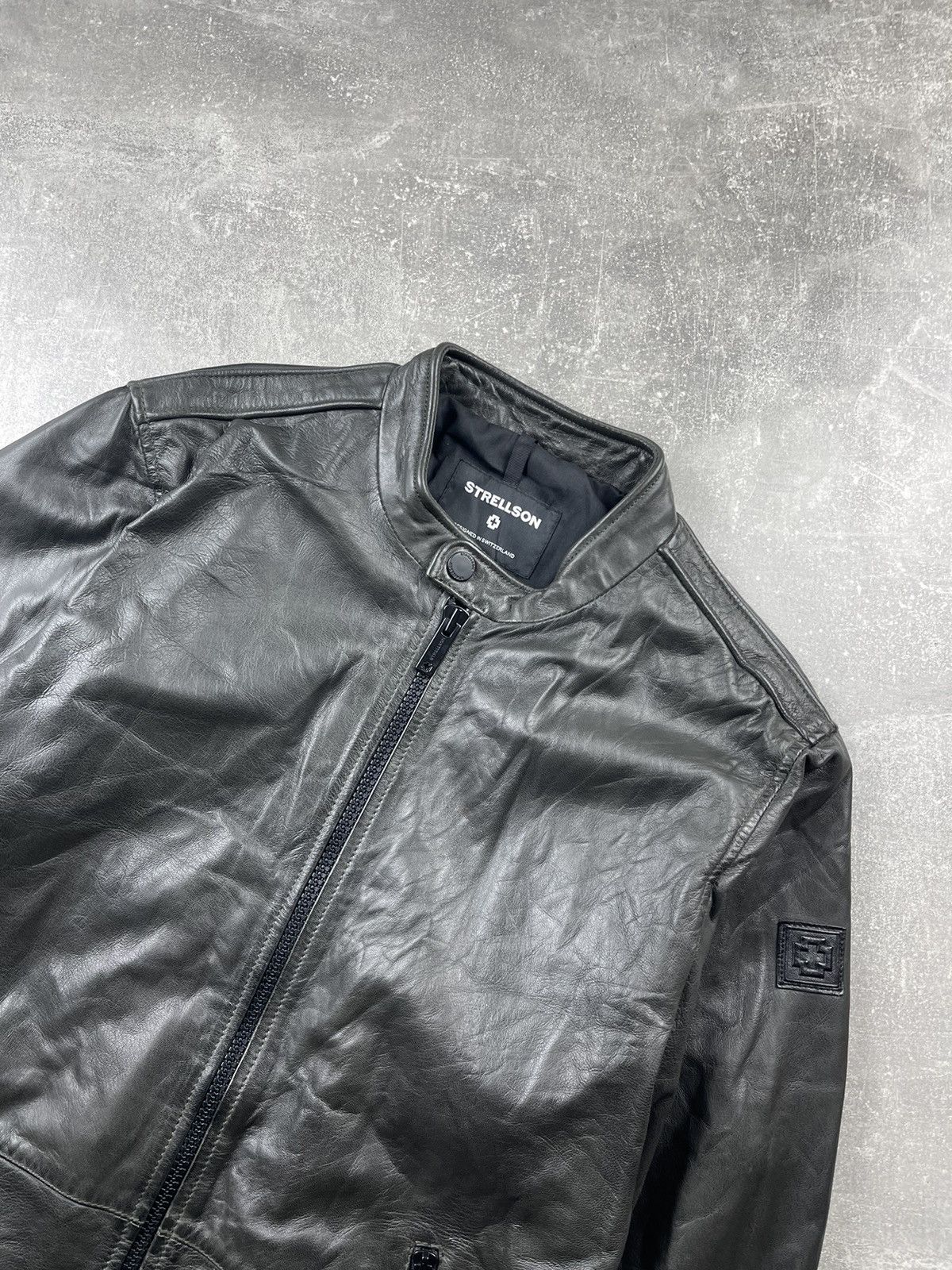Strellson Strellson “Nelson” Black Lamb Leather Urban Jacket Designed Size US L / EU 52-54 / 3 - 3 Thumbnail