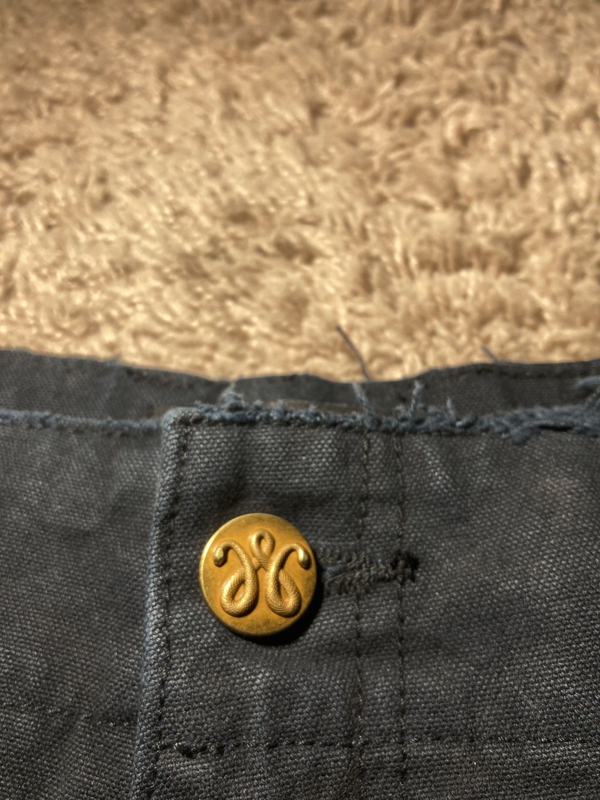 Willy Chavarria New AW25 Willy Chavarria XXL Toluca Denim Carpenter Baggy Size US 30 / EU 46 - 3 Thumbnail