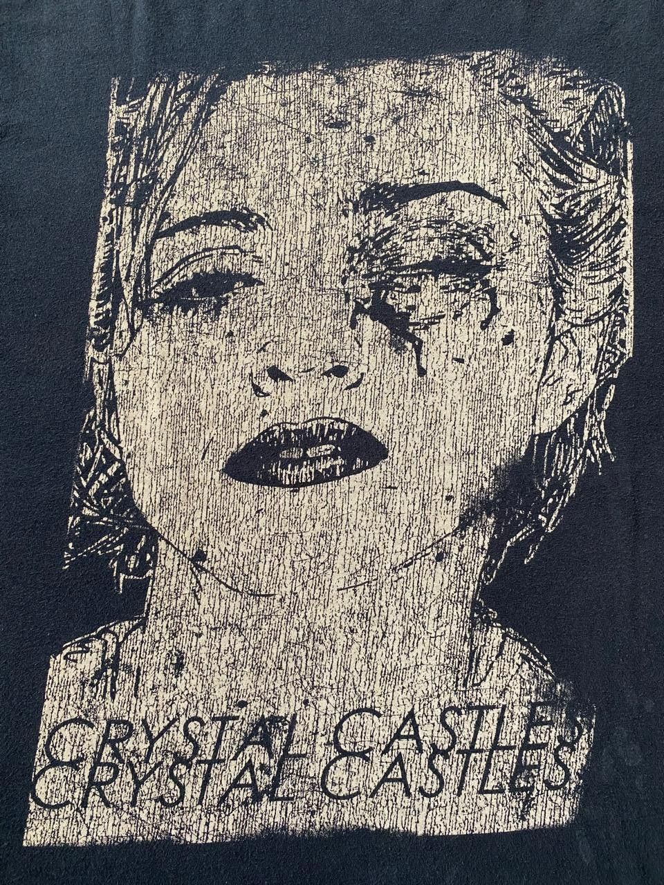 Band Tees × Vintage Crystal Castles Madonna t shirt Classic Size US L / EU 52-54 / 3 - 5 Thumbnail