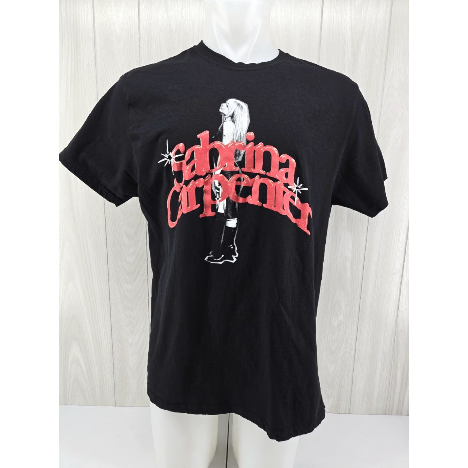Vintage VINTAGE Sabrina Carpenter Shirt 2XL Black T-Shirt Men Music Tour Merch Short Sleeve Logo Official 2000s? Size US XXL / EU 58 / 5 - 2 Thumbnail