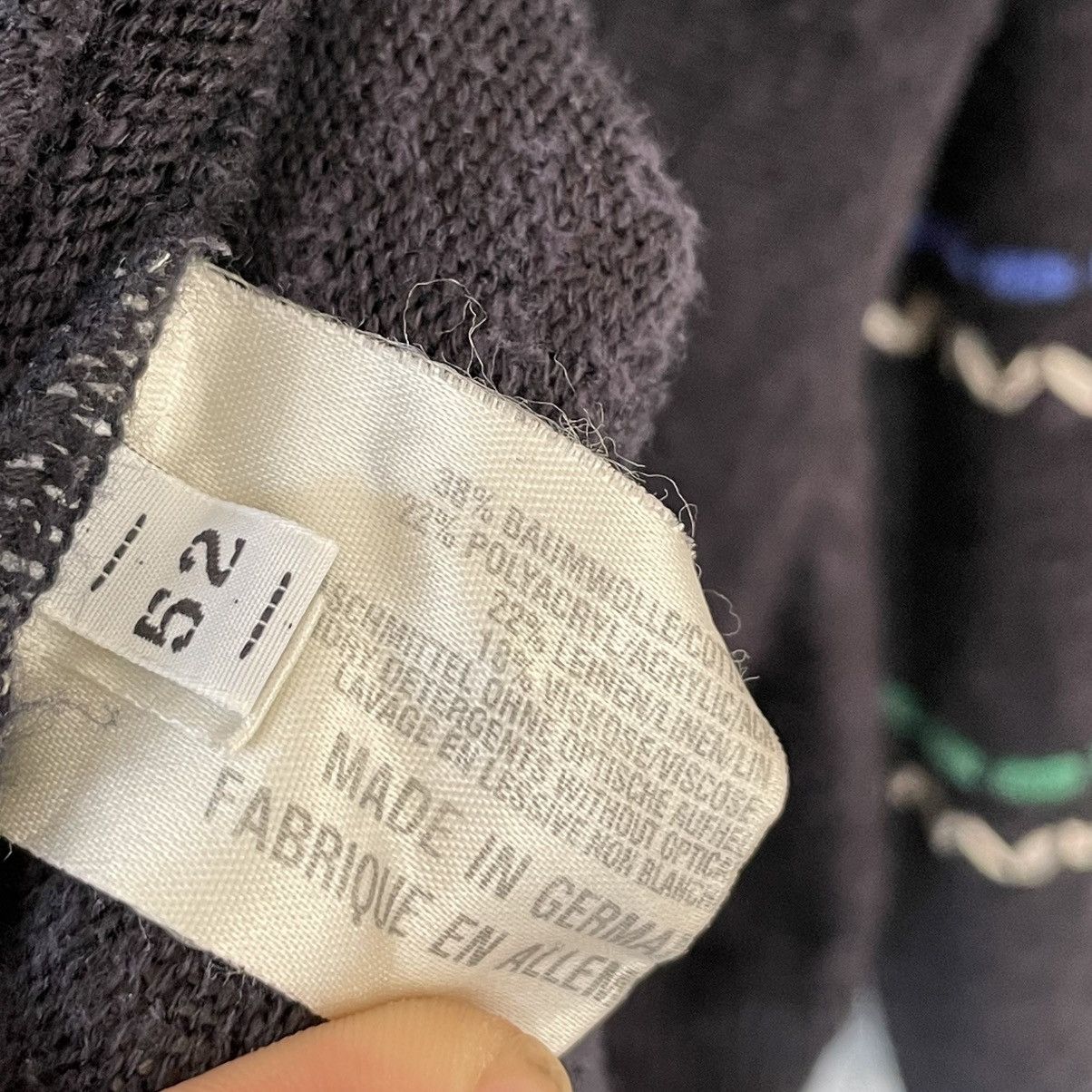 Carlo Colucci Vintage 90’s Multicoloured Embroidered Cardigan y2k Size US L / EU 52-54 / 3 - 7 Thumbnail
