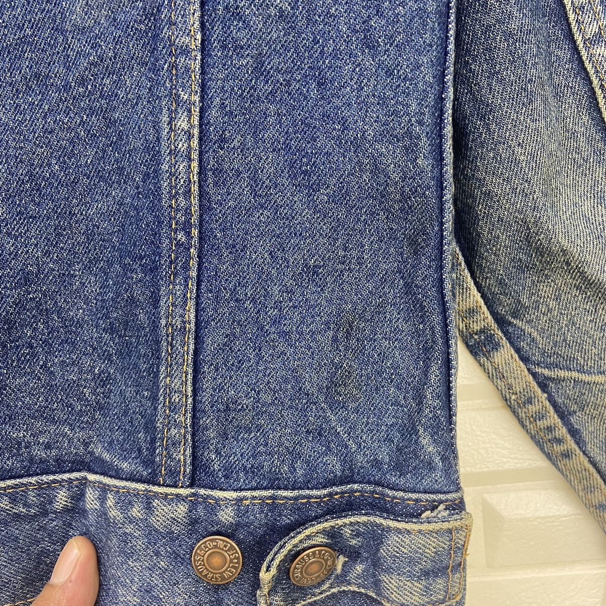 Levi's Vintage Clothing Made in USA Vintage Levi’s Trucker Denim Jacket Size US S / EU 44-46 / 1 - 16 Thumbnail
