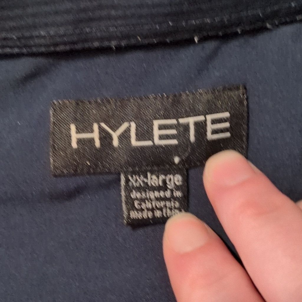 Other Hylete Navy Blue Long Sleeve Button Down Shirt Size XXL Size US XXL / EU 58 / 5 - 3 Thumbnail
