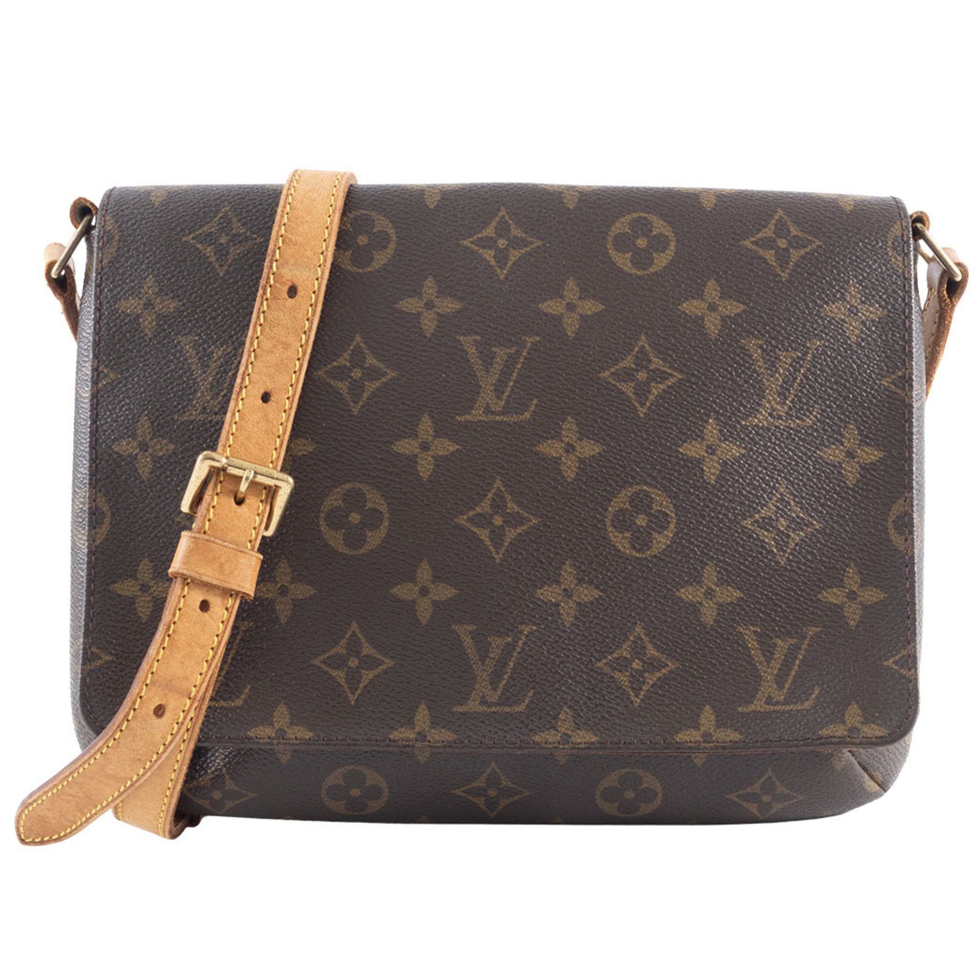 Louis Vuitton Louis Vuitton Musette Tango Shoulder Bag M51388 Monogram Canvas Women's Long Flap LOUIS VUITTON Size ONE SIZE - 1 Thumbnail