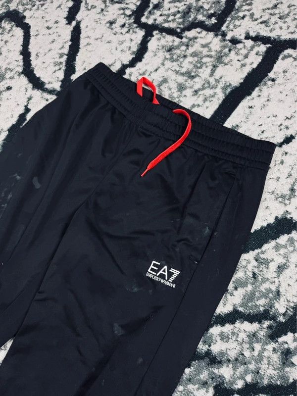 Emporio Armani Emporio Armani black EA7 S tracksuit pants Size US 34 / EU 50 - 3 Thumbnail