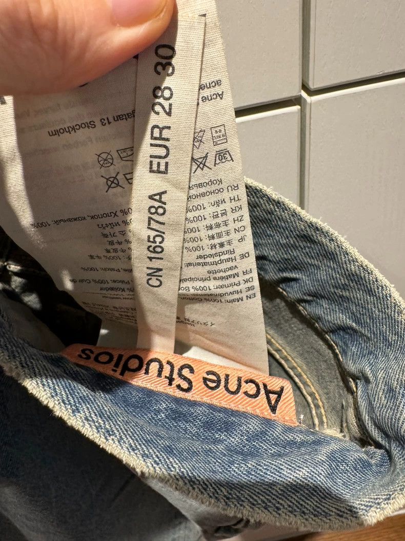 Acne Studios Acne Studios Loose-fitting, slightly flared jeans dyed in Size US 28 / EU 44 - 3 Thumbnail